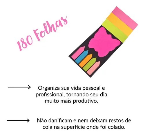 BLOCO ADESIVO C/9 PCS
